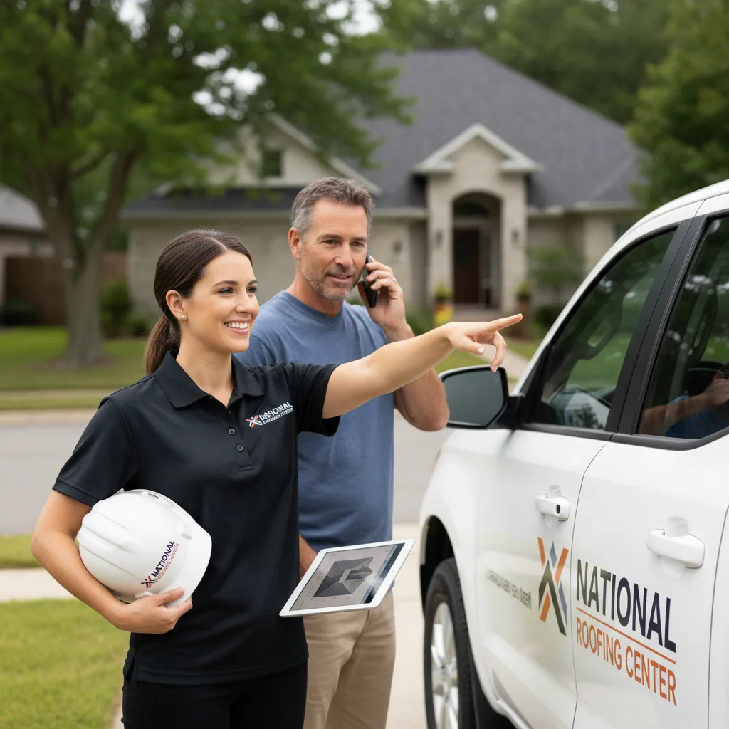 National Roofing Center customer support in Baskerville